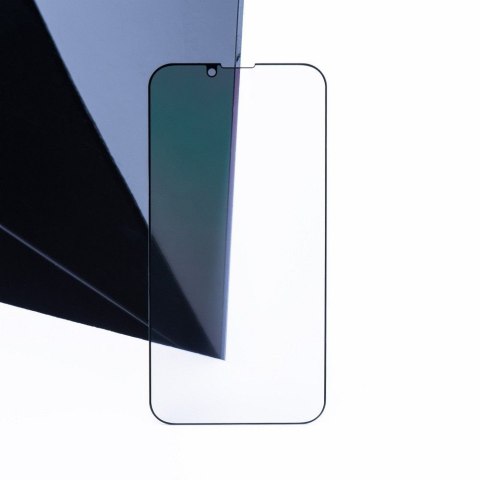 5D Full Glue Tempered Glass - do iPhone 12 / 12 Pro (Privacy) czarny