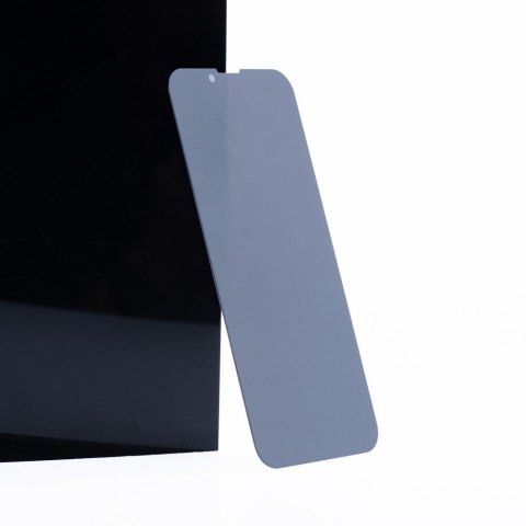 5D Full Glue Tempered Glass - do iPhone 12 / 12 Pro (Privacy) czarny