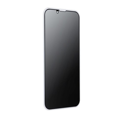 5D Full Glue Tempered Glass - do iPhone 13 / 16e / 17e (SE 4 2025) (Privacy) czarny