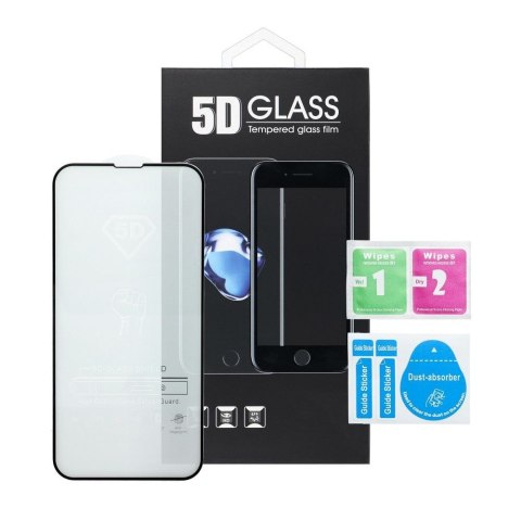 5D Full Glue Tempered Glass - do iPhone 13 Pro Max / 14 Plus (MATTE) czarny
