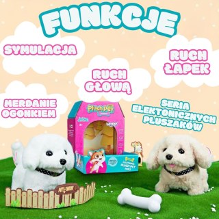WOOPIE Piesek Interaktywny Pluszak z Kością Pudel Husky