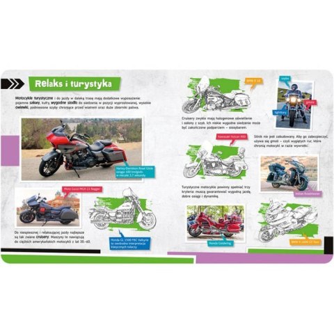 Aksjomat Album z naklejkami. Motocykle. KS0634
