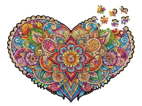 Alexander Mandala MIŁOŚCI z miłością - drewniane puzzle 150 ele ZA6079