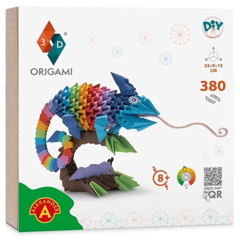Alexander zestaw kreatywny Origami 3D - Kameleon ZA6075