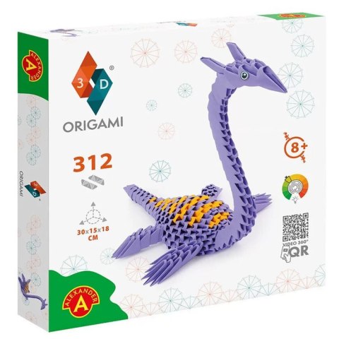 Alexander zestaw kreatywny Origami 3D - Plezjozaur ZA6084