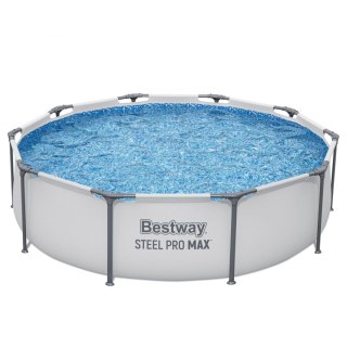 Basen Stelażowy Steel Pro MAX 305x76 Okrągły 10FT BESTWAY 3w1