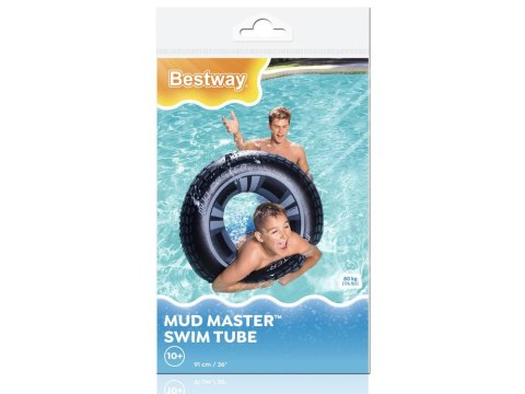Bestway dmuchane Koło OPONA na plażę 91cm 36016