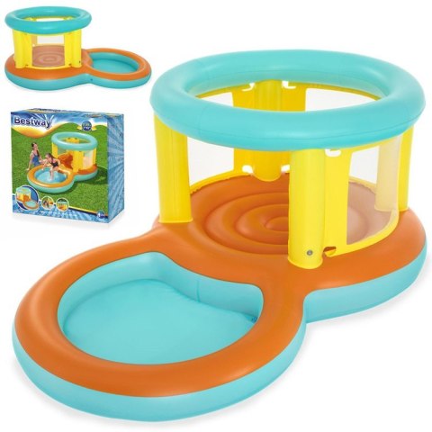 Bestway Dmuchany plac zabaw Jumptopia brodzik + trampolina ZESTAW 2W1 52385