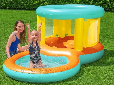 Bestway Dmuchany plac zabaw Jumptopia brodzik + trampolina ZESTAW 2W1 52385