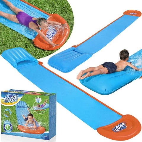 Bestway Pojedynczy ślizg wodny H20 GO! Tsunami Długi - 4,88m 52477