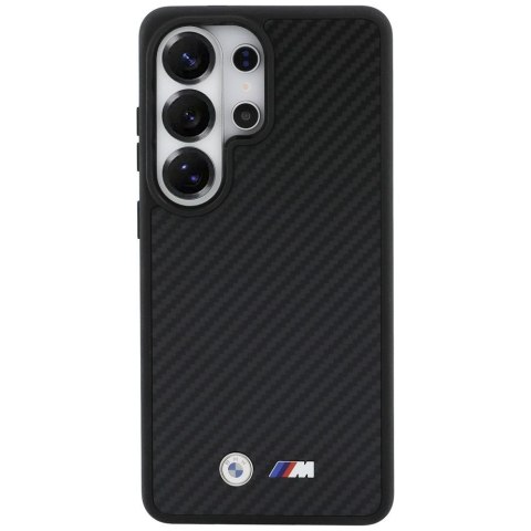 BMW futerał do SAMSUNG S26 Ultra BMHMS26L24CFMMK (Magnetic Kevlar W/ Logo) czarny