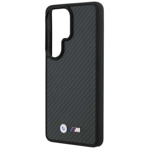 BMW futerał do SAMSUNG S26 Ultra BMHMS26L24CFMMK (Magnetic Kevlar W/ Logo) czarny