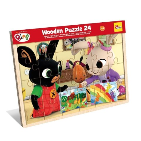 Bing puzzle drewniane 24el