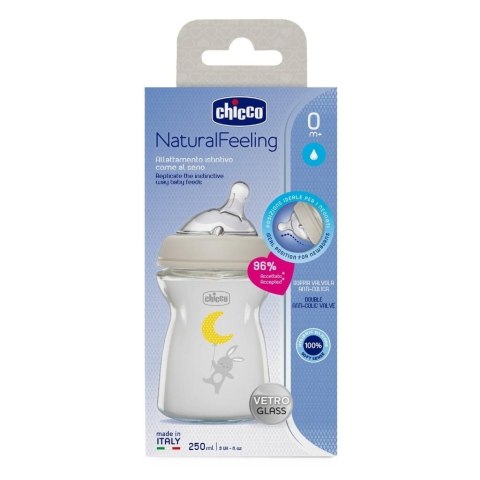 Butelka szklana NaturalFeeling 250ml 0m+