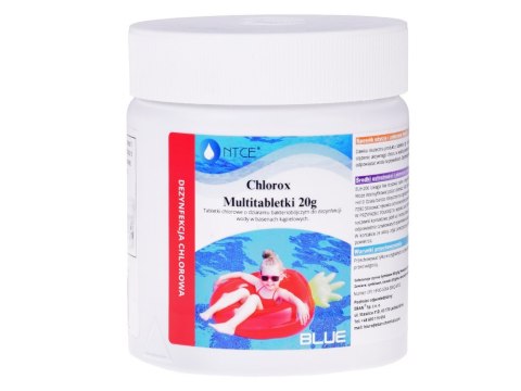 Chlorox Multitabletki 20g Chemia do basenu 0,5kg BA0564