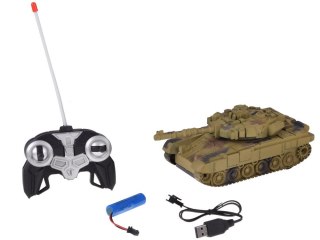 Czołg RC na Pilota Obracana Wieżyczka Światła Realistyczne dźwięki RC0728
