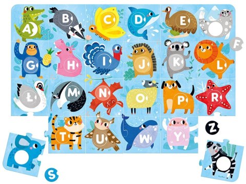 CzuCzu Duuuże puzzle z dziurką Alfabet ZA4077