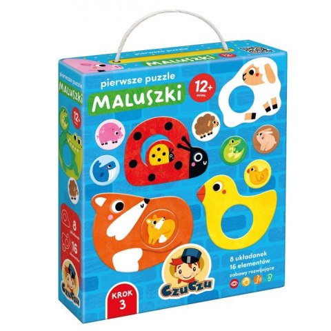 CzuCzu Pierwsze puzzle Maluszki 12m+ ZA6098