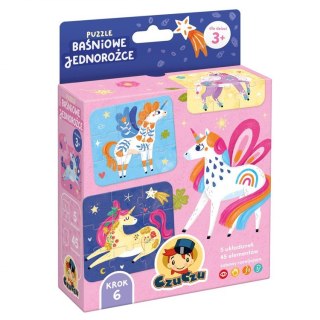 CzuCzu Puzzle Baśniowe Jednorożce 3+ ZA6097