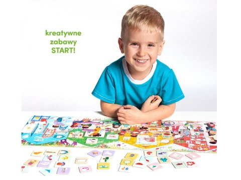 CzuCzu Puzzle Co robimy w przedszkolu 40 elementów 3+ ZA6100