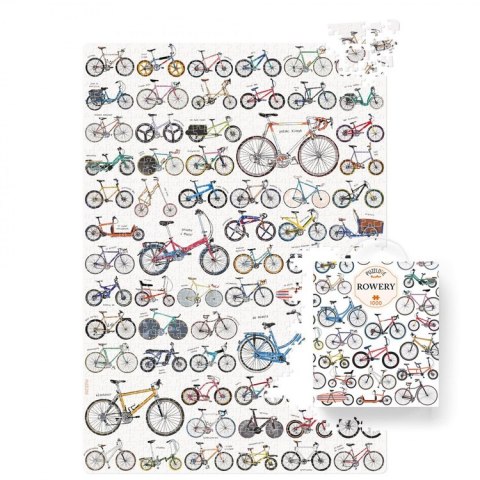 CzuCzu Puzzlove Rowery 1000 elementów ZA6091