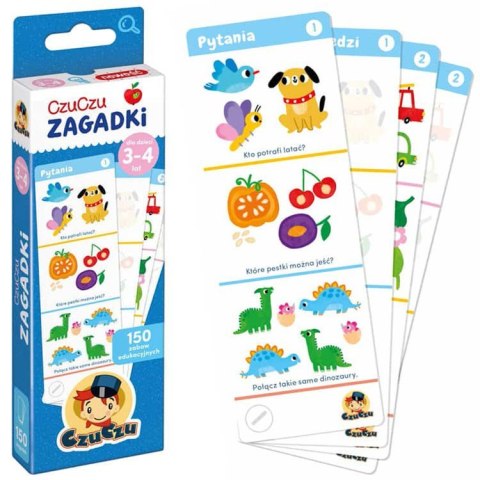 CzuCzu Zagadki dla dzieci w wieku 3-4 lata ZA4594