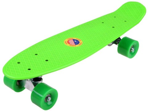 Deskorolka FISZKA dla dzieci do 50kg ZIELONA SP0575