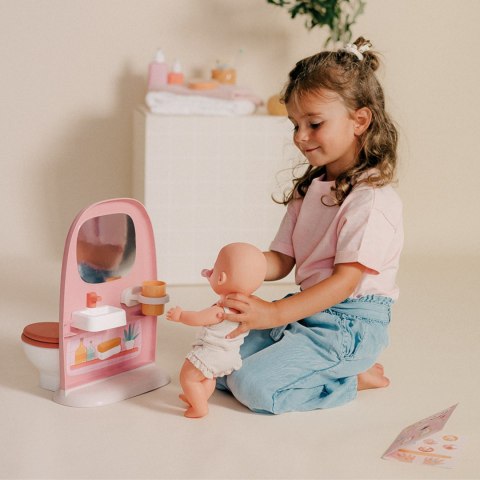 SMOBY Baby Nurse - Dwustronna toaleta Dla lalki 42 cm