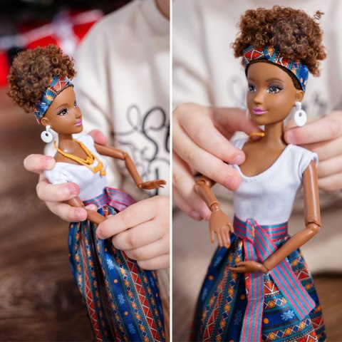 WOOPIE ROYAL Lalka Lili Mulatka w Eleganckiej Sukni