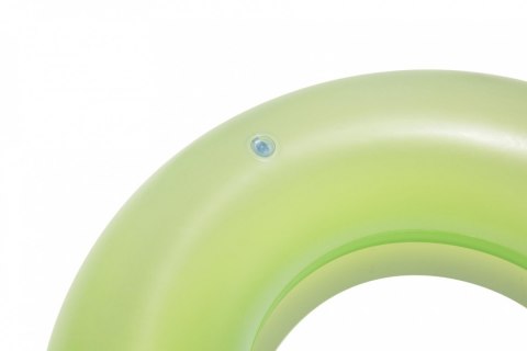 Dmuchane Koło do pływania dla dzieci 10+ Neon Zielony BESTWAY 91cm