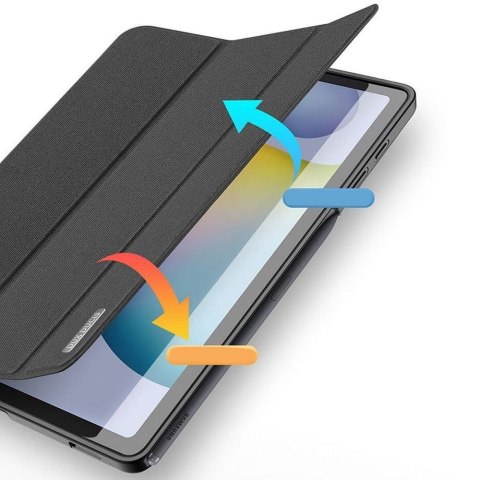 DUX DUCIS etui DOMO składane z miejscem na rysik do SAMSUNG Tab S6 Lite (P610/P613/P615/P619) czarne
