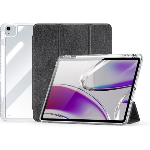 DUX DUCIS etui UNID składane z miejscem na rysik do iPad Air 13 (2024) / Pad Pro 12.9 (2018/2020/2021/2022) czarne