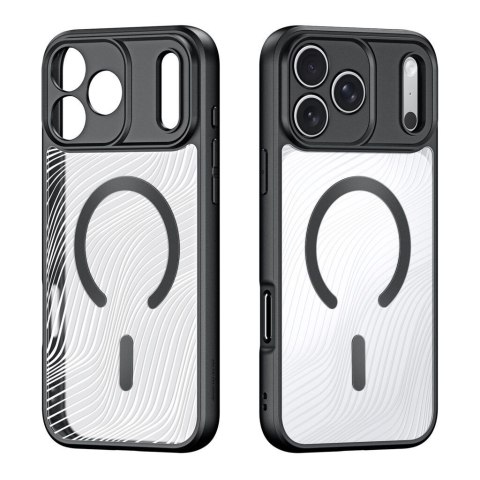 DUX DUCIS futerał AIMO MAG kompatybilny z MagSafe do IPHONE 17 PRO MAX (Open Ring Version) czarny
