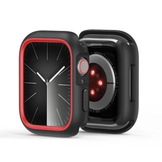 DUX DUCIS futerał BAMO do Apple Watch serii 10 46 mm czarno czerwony