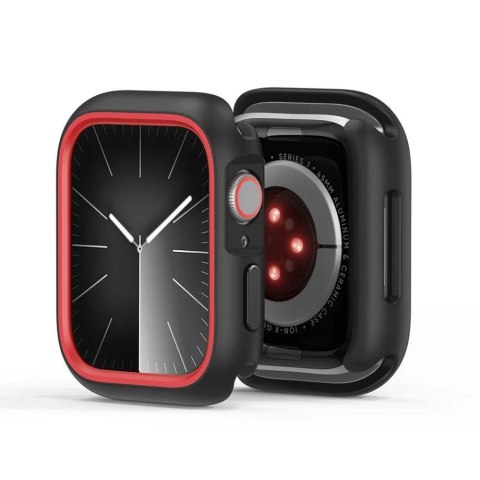 DUX DUCIS futerał BAMO do Apple Watch serii 10 46 mm czarno czerwony