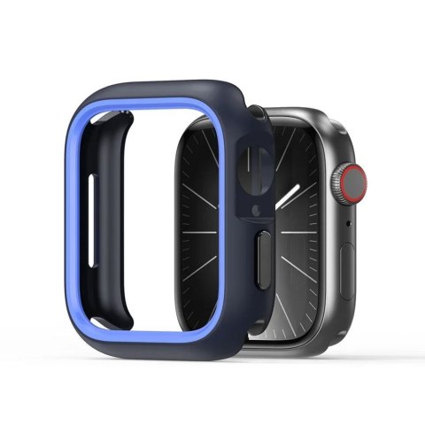 DUX DUCIS futerał BAMO do Apple Watch serii 10 46 mm czarno niebieski