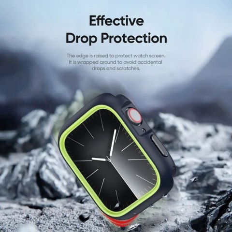 DUX DUCIS futerał BAMO do Apple Watch serii 10 46 mm czarno zielony