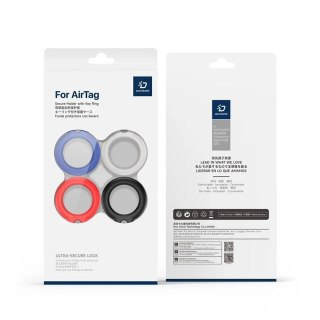 DUX DUCIS futerał ochronny z plastiku na Apple AirTag (4 pak)
