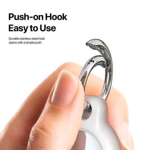 DUX DUCIS futerał ochronny z plastiku na Apple AirTag (4 pak)