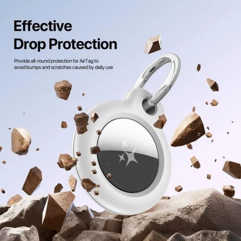 DUX DUCIS futerał ochronny z plastiku na Apple AirTag (4 pak)
