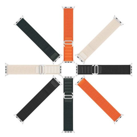 DUX DUCIS pasek GS nylonowy do Apple Watch 42 / 44 / 45 / 49 mm czarny
