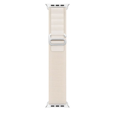 DUX DUCIS pasek GS nylonowy do Apple Watch 42 / 44 / 45 / 49 mm platynowy