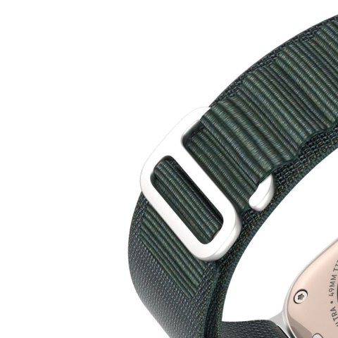 DUX DUCIS pasek GS nylonowy do Apple Watch 42 / 44 / 45 / 49 mm zielony