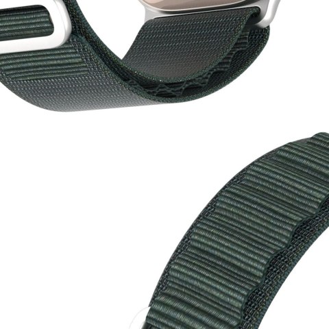 DUX DUCIS pasek GS nylonowy do Apple Watch 42 / 44 / 45 / 49 mm zielony