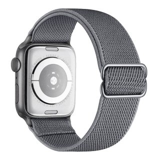 DUX DUCIS pasek MIXTURE PRO pleciony do Apple Watch 42 / 44 / 45 / 49 mm szary