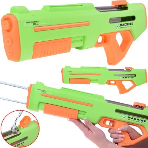 Elektryczny pistolet na wodę - Podówjne głowice natryskowe 10m ZA5569
