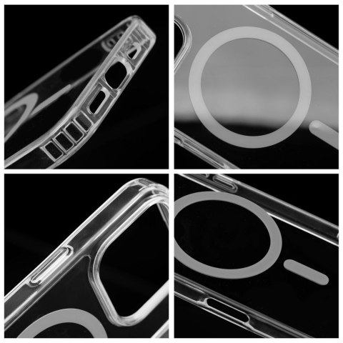 Etui na Samsung A16 5G / A16 4G Drop Glue Colorful Ring Mag Cover zgodne z MagSafe szare