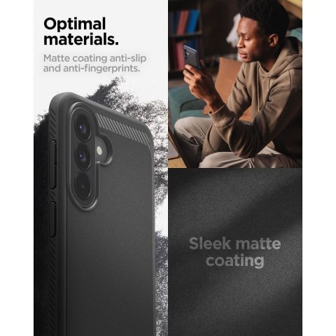 Etui na Samsung A57 5G Spigen Tough Armor czarny