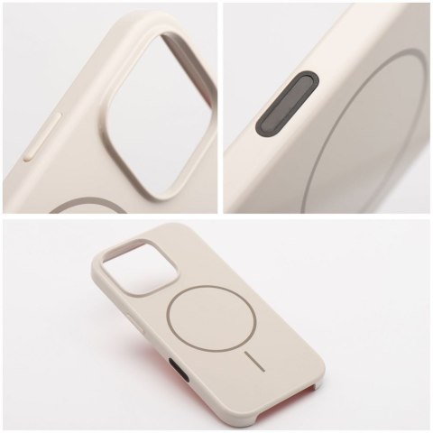 Etui na iPhone 14 PLUS Glossy Mag Cover zgodny z MagSafe białe