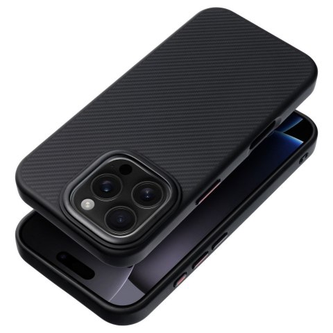 Etui na iPhone 14 PRO Carbon Elite Mag Cover zgodny z MagSafe czarny